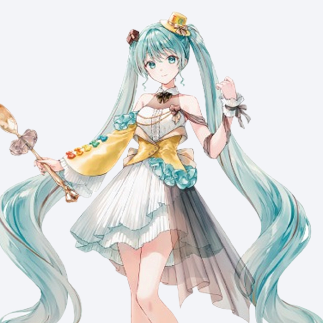 후류 쿠지 피아프로 캐릭터즈 하츠네 미쿠 티롤 초코 콜라보 커피 누가 어나더 컬러 (라스트 원 상)